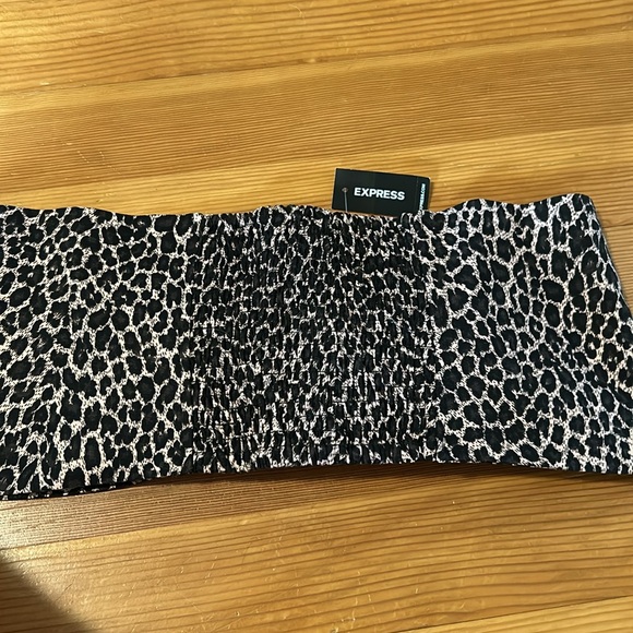 NWT Express Tie Bandeau Top - Picture 5 of 6